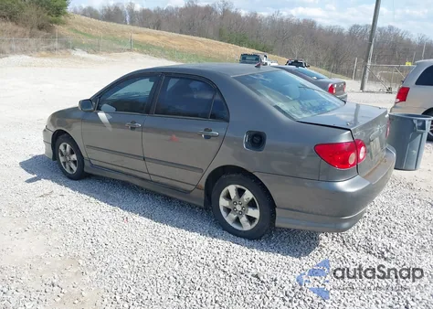 2006 Toyota Corolla S из США, поврежденный, VIN 2T1BR32E96C616822